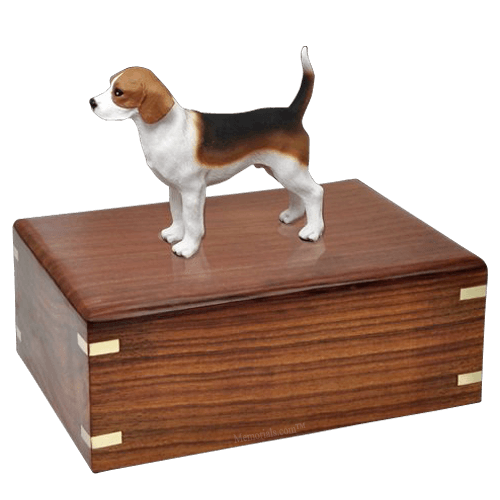 Beagle Standing Doggy Urns